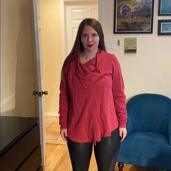 Columbia Sweaters - Columbia wrap sweater in red size M